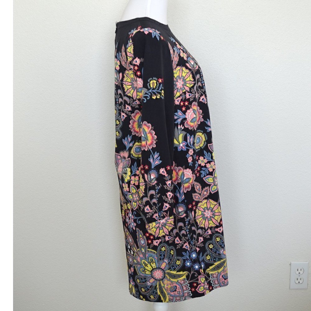 LOFT Floral Paisley Long Sleeve Dress NEW - Picture 7 of 7